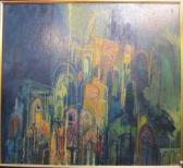 BERSTEIN Sal Eastern Architectural Fantasy BERSTEIN Sal Eastern Architectural Fantasy