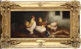 BERT A. Chickens Among Straw BERT A. Chickens Among Straw
