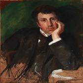 BERTELSEN Aage Portrait Of The Norwegian Painter Torleiv Stadskleiv BERTELSEN Aage Portrait Of The Norwegian Painter Torleiv Stadskleiv