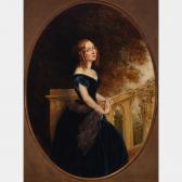 BERTHON GEORGE THEODORE Portrait Of A Young Lady BERTHON GEORGE THEODORE Portrait Of A Young Lady