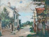 BERTHOUD Paul Francois Rue De Village BERTHOUD Paul Francois Rue De Village