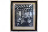 BERTOGLIO Interior View With Figures Sewing BERTOGLIO Interior View With Figures Sewing