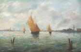Bertolini A. Venetian Sailing Scene Bertolini A. Venetian Sailing Scene
