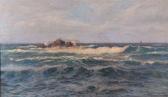 BERTRAM Franz H. Breaking Waves On Rocks BERTRAM Franz H. Breaking Waves On Rocks