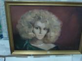 BERTRAN Portrait De Femme Blonde Au Collier BERTRAN Portrait De Femme Blonde Au Collier