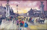 BERTRAND Alfred Le Pont Alexandre Iii BERTRAND Alfred Le Pont Alexandre Iii