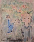 BERTRAND Edith Jeune Femme Et Cavalière BERTRAND Edith Jeune Femme Et Cavalière