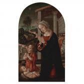 BERTUCCI Giovanni Battista The Virgin And John The Baptist Adoring The Christ Child BERTUCCI Giovanni Battista The Virgin And John The Baptist Adoring The Christ Child