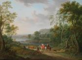 BESCHEY Jan Frans Reisende In Einer Weiten Landschaft BESCHEY Jan Frans Reisende In Einer Weiten Landschaft