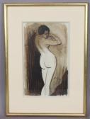 BESSERVE René Femme Nue De Dos BESSERVE René Femme Nue De Dos