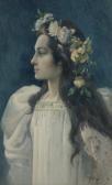 BETHUNE Gaston Portrait De Femme BETHUNE Gaston Portrait De Femme