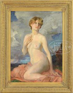 Louis Betts - Nude In Landscape