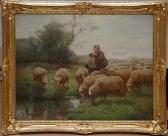BEUL de Laurent The Shepherd And His Sheep BEUL de Laurent The Shepherd And His Sheep