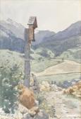 BEURMANN Emil Wegkreuz In Tirol BEURMANN Emil Wegkreuz In Tirol