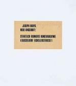 BEUYS Joseph Henrich New Address BEUYS Joseph Henrich New Address