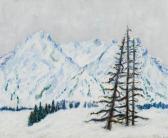 BEYELER ERNST Engadiner Winterlandschaft BEYELER ERNST Engadiner Winterlandschaft