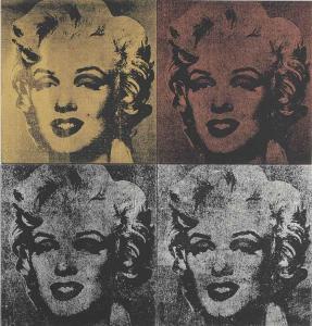 Mike Bidlo - Not Warhol (four Marilyns)
