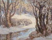 BIERHALS Otto Winter View Through The Grove BIERHALS Otto Winter View Through The Grove
