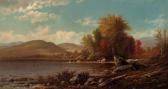 BIGELOW Daniel Folger Autumn Lake Scene, Upstate New York BIGELOW Daniel Folger Autumn Lake Scene, Upstate New York