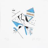 BILLE Ejler Portfolio With Six Litographs BILLE Ejler Portfolio With Six Litographs