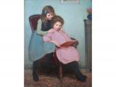 BILLINGHURST Alfred John Two Sisters Reading BILLINGHURST Alfred John Two Sisters Reading