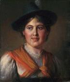 BINDER Alois Dirndl-portrait BINDER Alois Dirndl-portrait