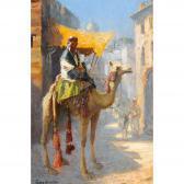 BINDER Tony Kamelreiter In Einer Orientalischen Stadt BINDER Tony Kamelreiter In Einer Orientalischen Stadt