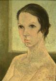 BINI Mauro Mädchen Im Brustprotrait BINI Mauro Mädchen Im Brustprotrait