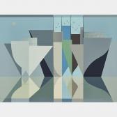 BINNING Bertram Charles Ships In Classical Calm BINNING Bertram Charles Ships In Classical Calm