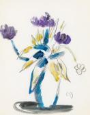 BIRSTINGER Leopold Flowers In Vase BIRSTINGER Leopold Flowers In Vase