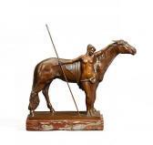 BISCHOFF August Amazone With Horse BISCHOFF August Amazone With Horse