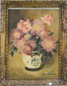 BISMAN Paule Nature Morte Aux Fleurs BISMAN Paule Nature Morte Aux Fleurs