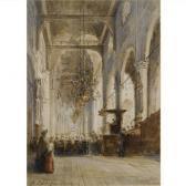 BISSCHOP Richard A Church Interior, Rotterdam BISSCHOP Richard A Church Interior, Rotterdam