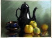 BISSCHOPS Gabrielle Nature Morte À La Cafetière BISSCHOPS Gabrielle Nature Morte À La Cafetière