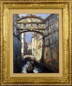 BISSCHOPS Louis Charles Le Pont Des Soupirs, Venise BISSCHOPS Louis Charles Le Pont Des Soupirs, Venise