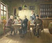 BLÄTTER Bruno Männerrunde Im Wirtshaus BLÄTTER Bruno Männerrunde Im Wirtshaus