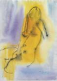 black shirley Seated Nude black shirley Seated Nude