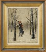 BLACKWOOD Sydney Hamilton Winter Landscape BLACKWOOD Sydney Hamilton Winter Landscape