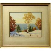 BLACKWOOD William Gardner Lake Scene - Winter BLACKWOOD William Gardner Lake Scene - Winter