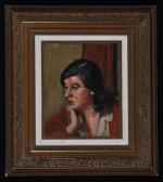 BLADEN ALFRED Portrait Study Of Maria BLADEN ALFRED Portrait Study Of Maria