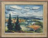 BLAIR JEANETTE Rural Landscape BLAIR JEANETTE Rural Landscape