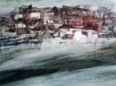 BLAKE Frederick Donald Hillside Town BLAKE Frederick Donald Hillside Town