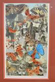 BLAKE PETER Butterflies, Moths And Figures BLAKE PETER Butterflies, Moths And Figures