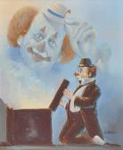 Blake Sahoko Study Of A Clown Blake Sahoko Study Of A Clown