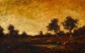 BLAKELOCK Ralph Albert Figure In A Landsape BLAKELOCK Ralph Albert Figure In A Landsape