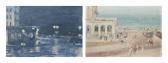 BLAMPIED Edmund Knocke, Belgium; And Night Effect, Knocke BLAMPIED Edmund Knocke, Belgium; And Night Effect, Knocke