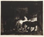 BLAMPIED Edmund Night-time In A Stable BLAMPIED Edmund Night-time In A Stable