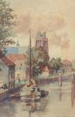 BLANC Jean-Claude Binnenhaventje Te Haarlem BLANC Jean-Claude Binnenhaventje Te Haarlem