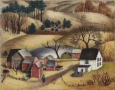 BLANCH Lucille Landscape With A Farm BLANCH Lucille Landscape With A Farm
