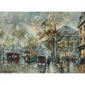 BLANCHARD Antoine Quai De Gesvres, Theatre Du Chatelet BLANCHARD Antoine Quai De Gesvres, Theatre Du Chatelet